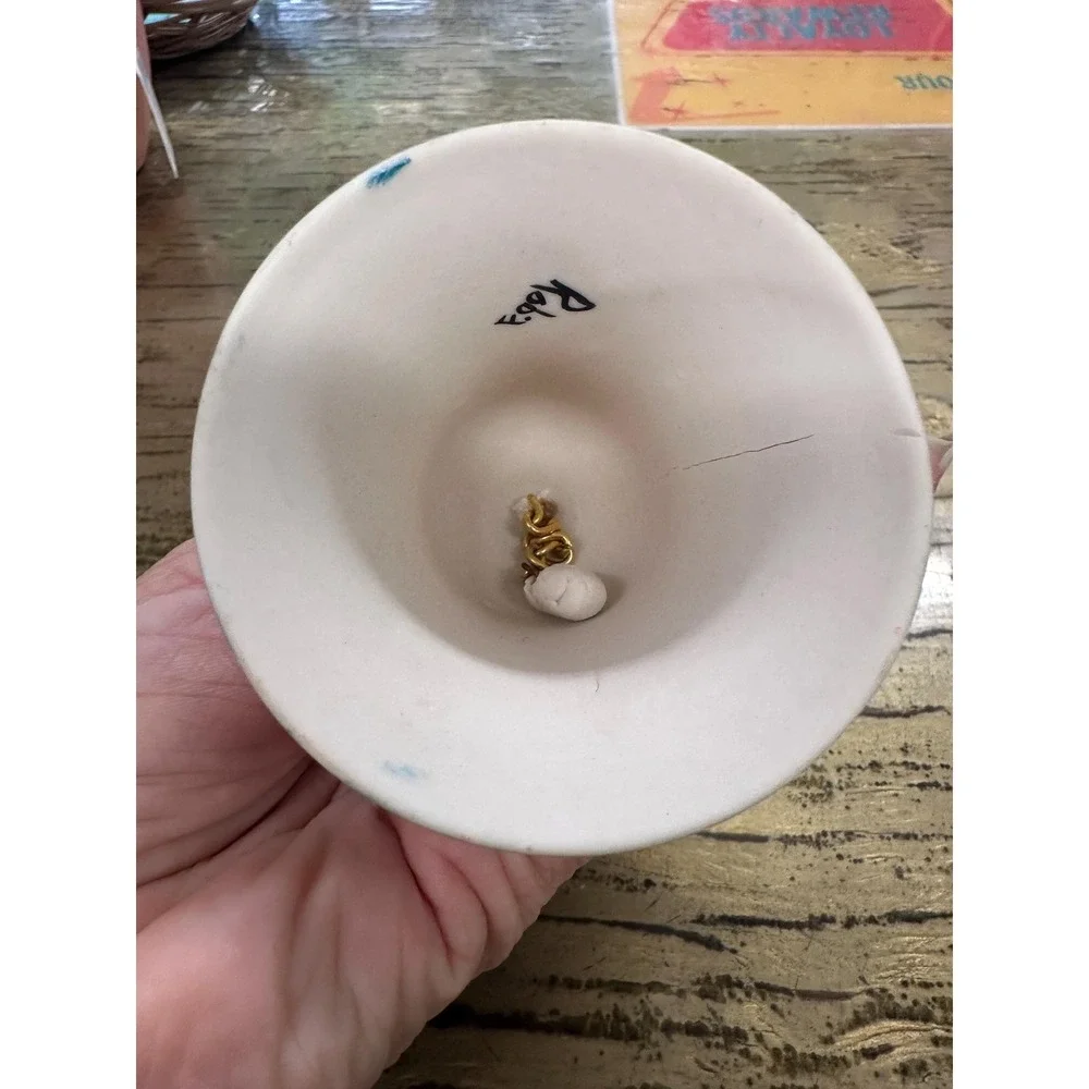 Vintage 1980 Blue Bird Easter Bell